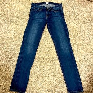 Size 27 Hudson Jeans Colette Mid Rise Skinny